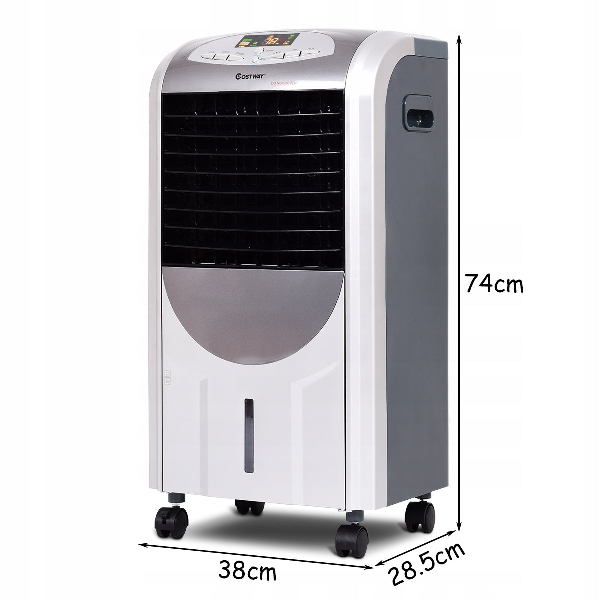 Mobile air conditioner 4in1 cooling + heating, ionization, humidification, PILOT Model 4W1