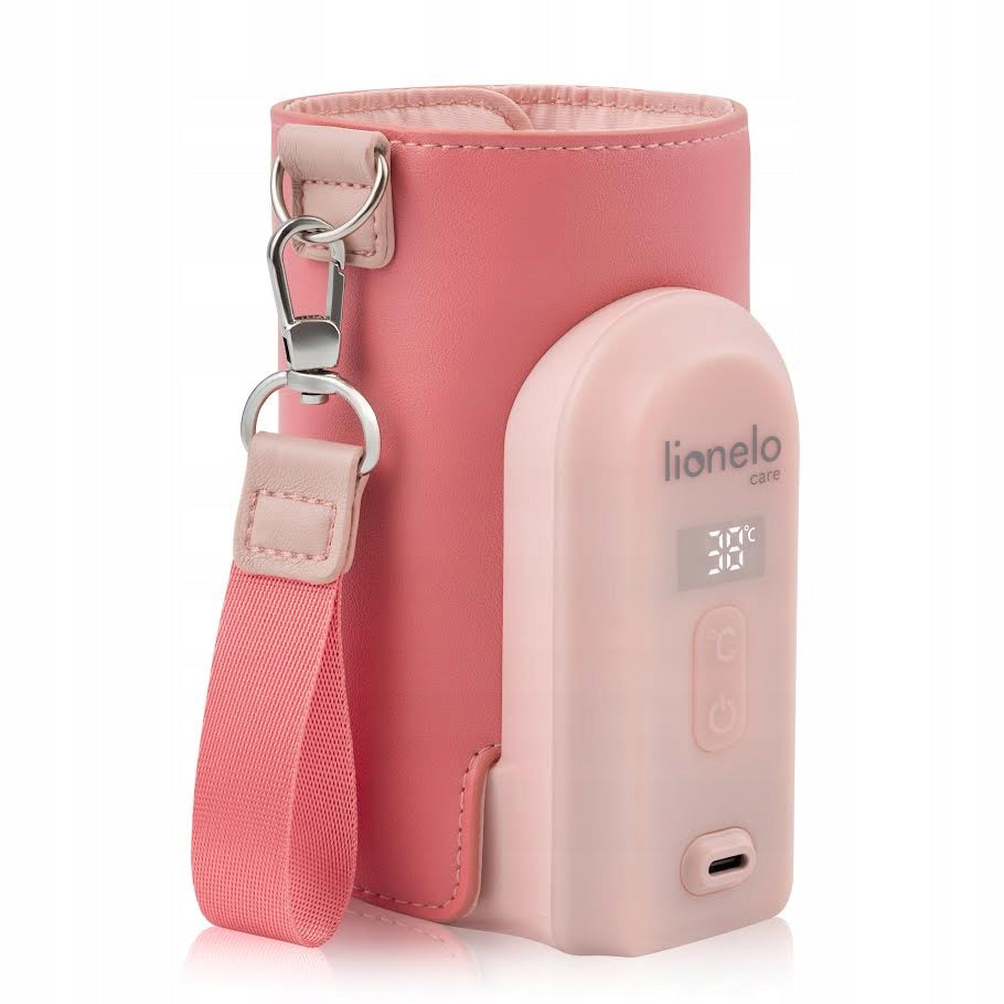 Mobile bottle warmer Lionelo Thermup Go Evo pink
