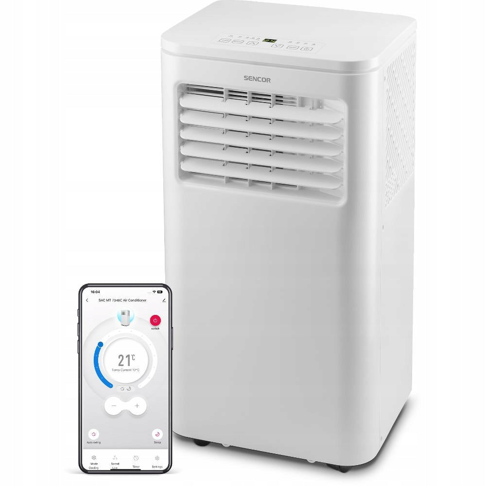 Mobile home air conditioner Sencor SAC MT7048C 7.000 BTU/h up to 26m2 Wi-Fi