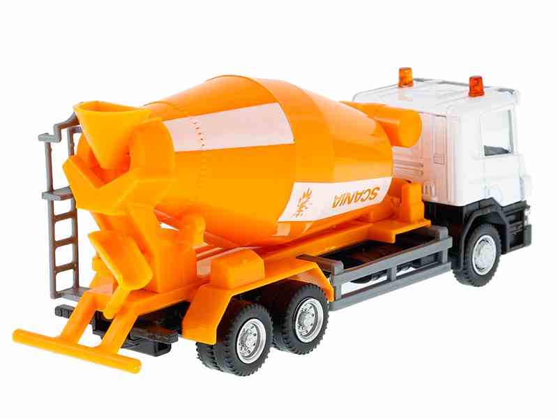 Model 1:64, RMZ City SCANIA - Concrete mixer + accessories Brand RMZ