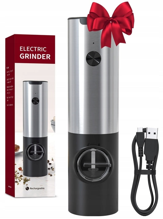 Model 2026 Electric Spice Salt Pepper Grinder - USB Rechargeable Manufacturer code MŁYNEK ELEKTRYCZNY DO PIEPRZU I SOLI KA050