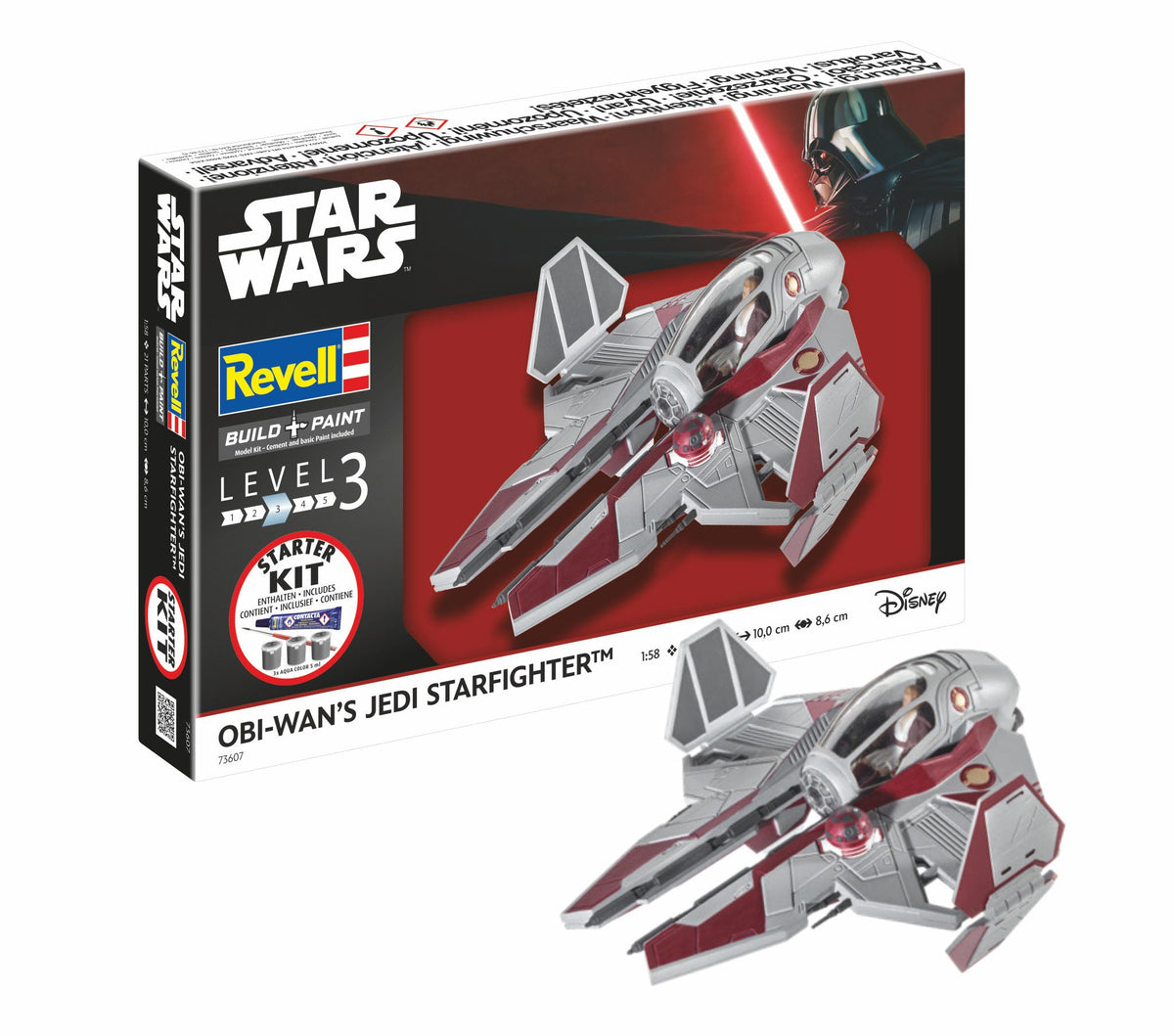 Model Revell Obi-Wan's Jedi Starfighter 1:58 73607