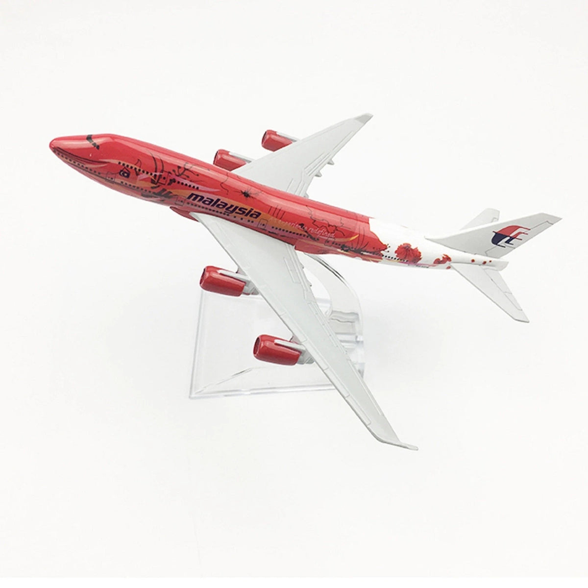 Model aircraft Boeing B747 Malaysia Packaging status original