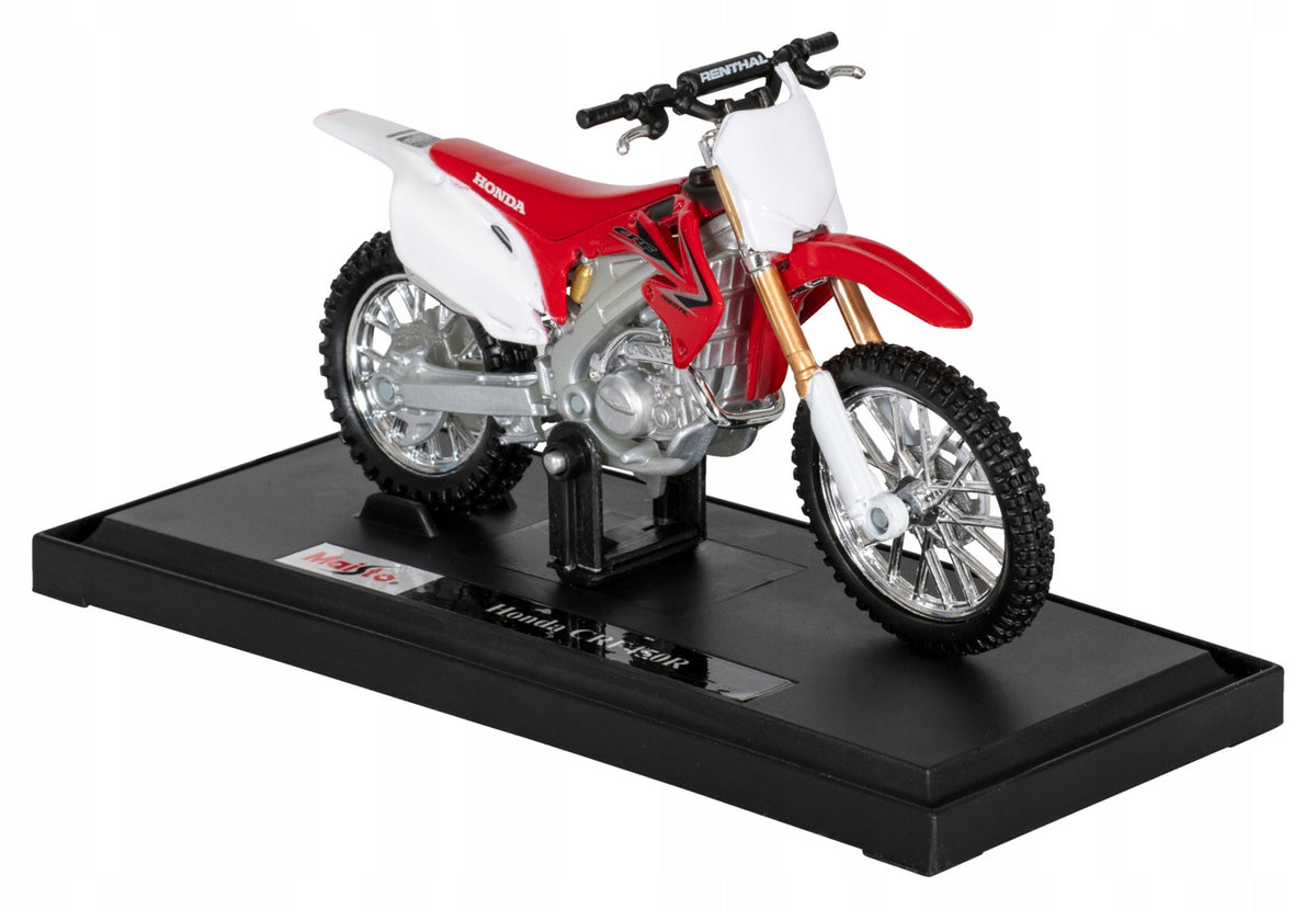 Model motorcycle folded Maisto Honda CRF 450 R 1:18 gift Packaging status original