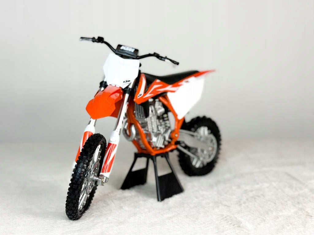 Model of motorcycle KTM SX-F 450 1:6 New Ray Packaging status original