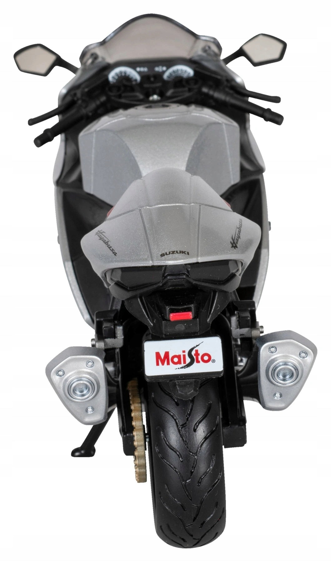 Model of motorcycle SUZUKI GSX 1300R HAYABUSA 112 Assembly diecast