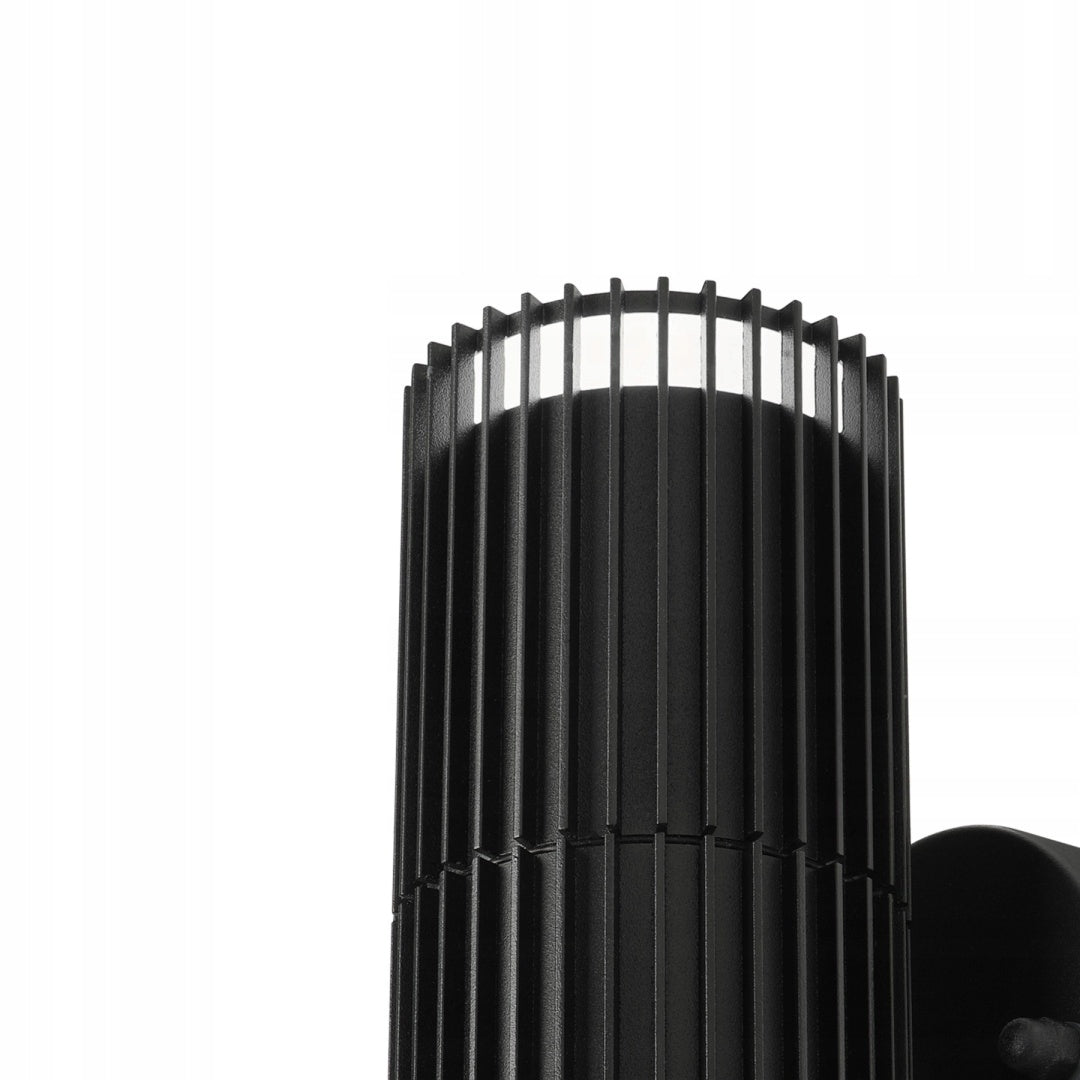 Modern 2-point garden lamp - wall lamp LANTHEA black GU10 IP44 Manufacturer code KM-KO-2.3