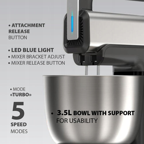 Modern Mixer with rotary bowl 600W | Maestro MR-551 Manufacturer code MR-551