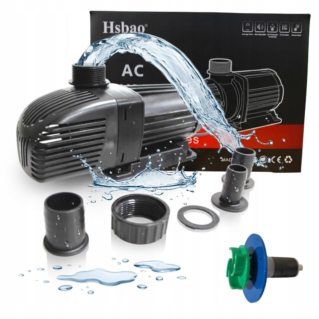Modern device with a flow rate of 5000 l/h Efficient garden pump