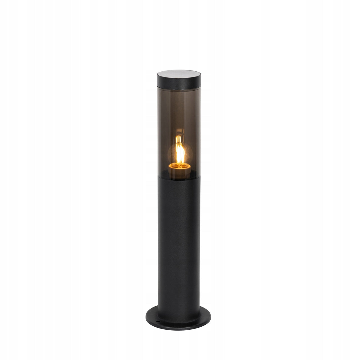 Modern garden lamp on pole black 45 cm IP44 - Rox