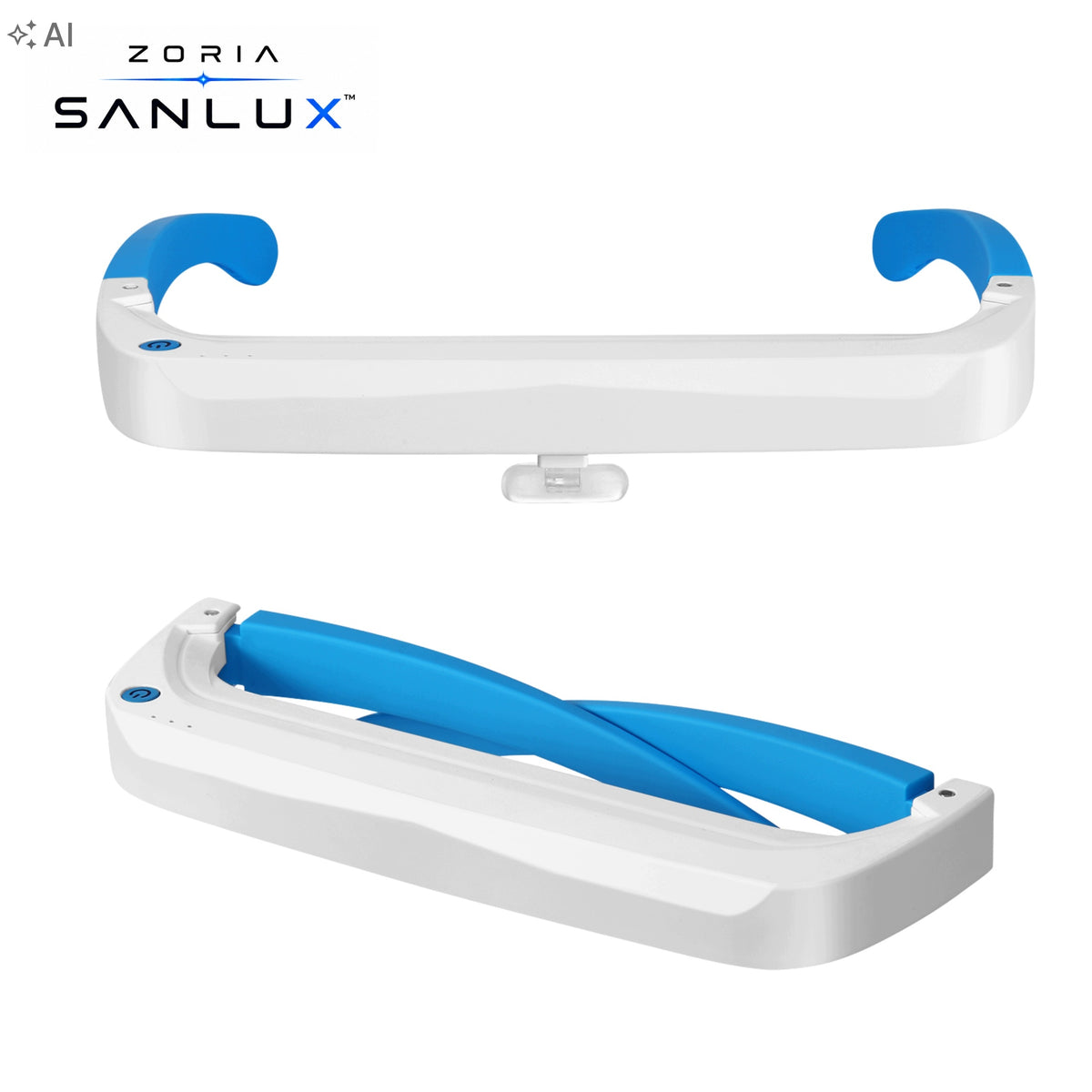 Modern glasses for light therapy 480 nm ZORIA SANLUX - more light Medical device no