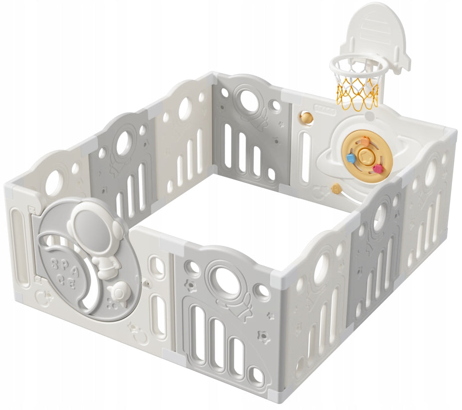 Modular playpen for children pool for balls + COTTAGE for children folding Brand Sklep K4