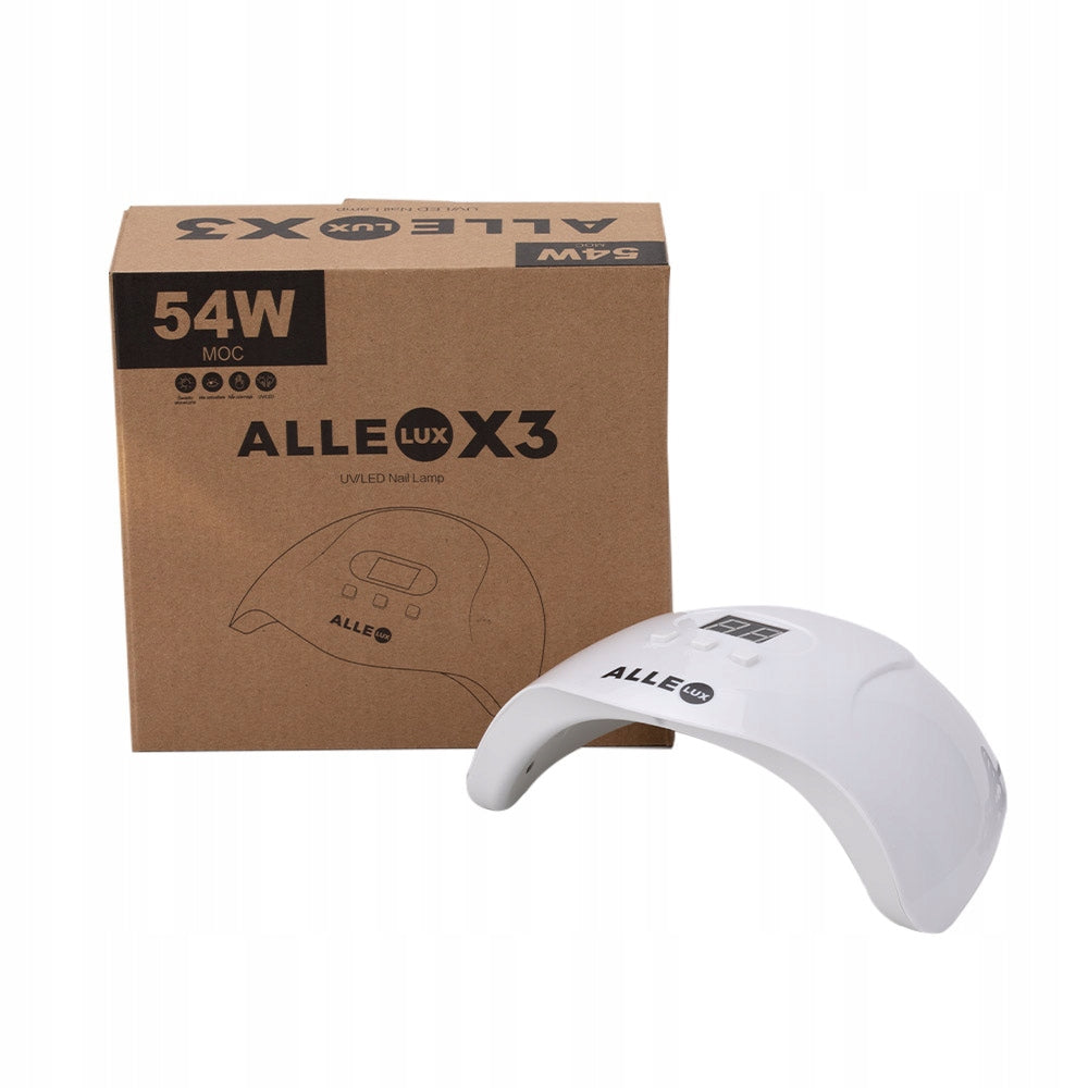 Molly Lac Nail Lamp AlleLux X3 UV/LED 54W Brand Allepaznokcie