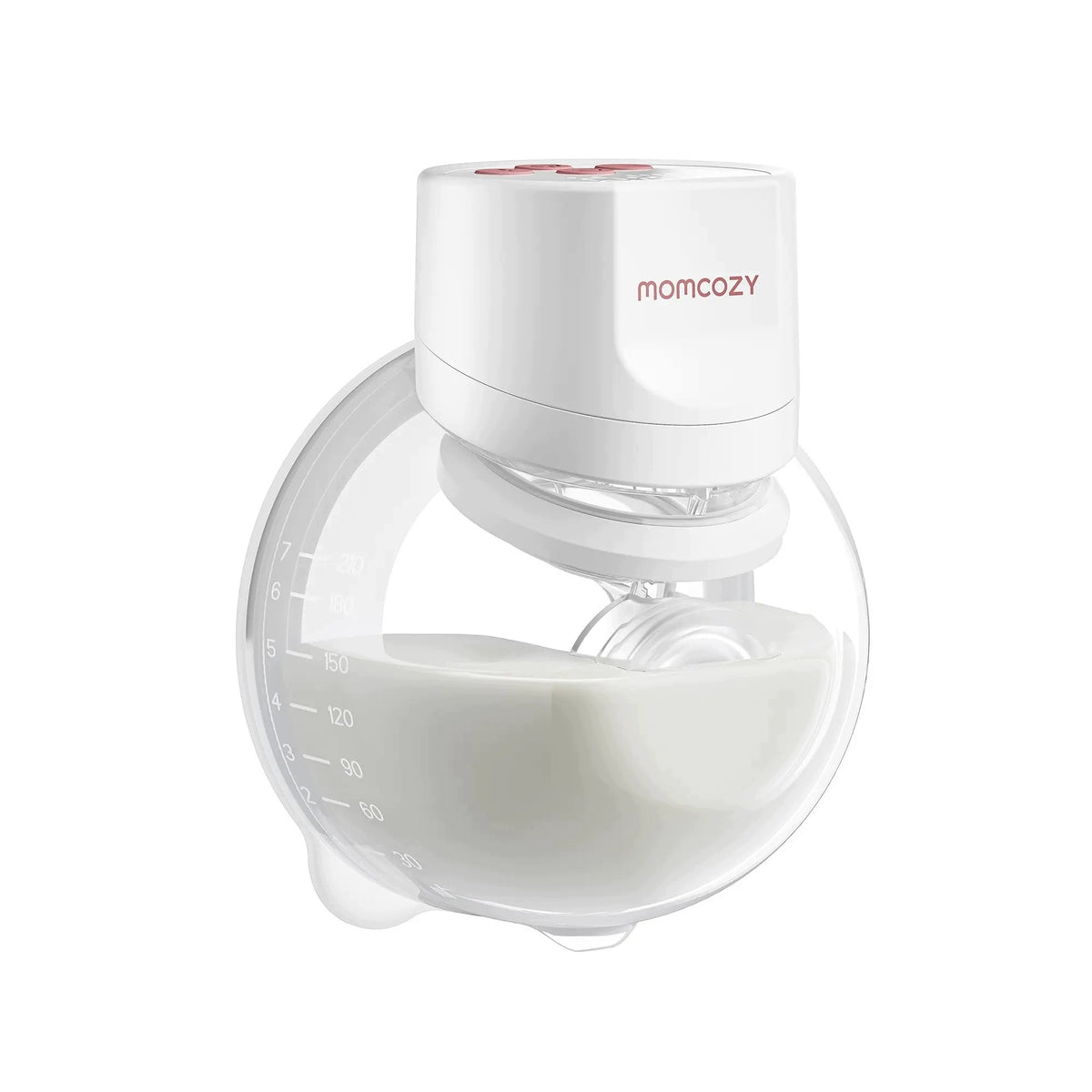 Momcozy S12 Pro Quick Pink Single Pack Rechargeable Breast Pump Wireless,
