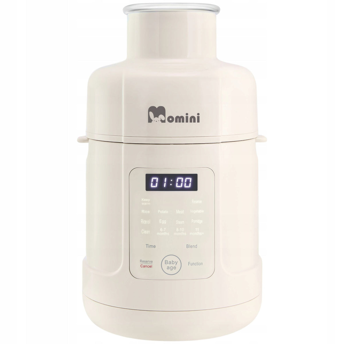 Momini KiddoChef 10in1 Food Processor with Glass Bowl