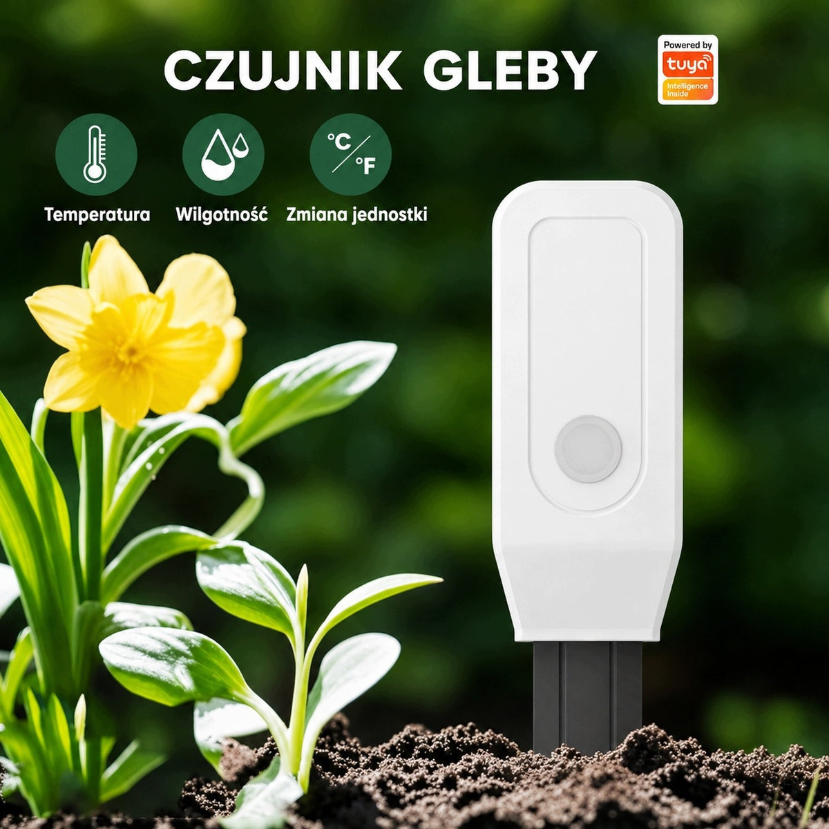 Monitor Sensor Temperature and Humidity Soil Earth TUYA ZIGBEE Packaging status original