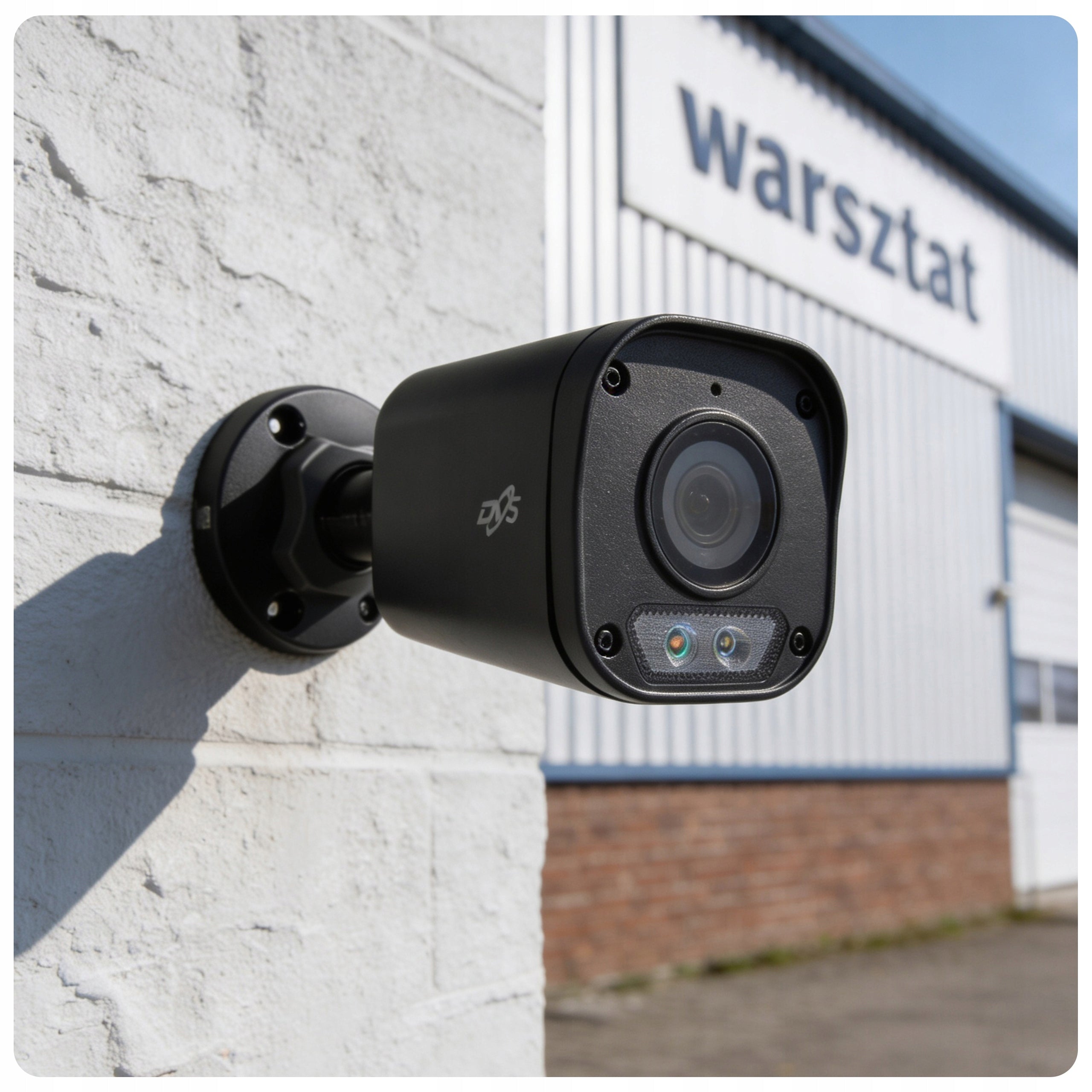 Monitoring Kit 2 External PoE IP Cameras 4Mpx DUAL LIGHT Application Packaging status original