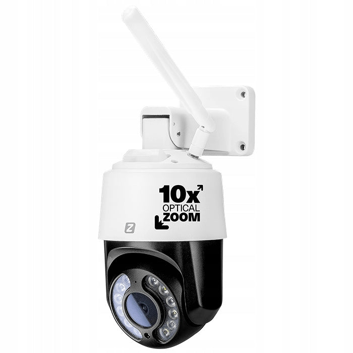 Monitoring Kit 8 WiFi Cameras 8Mpx 10x Optical Zoom Brand Zintronic