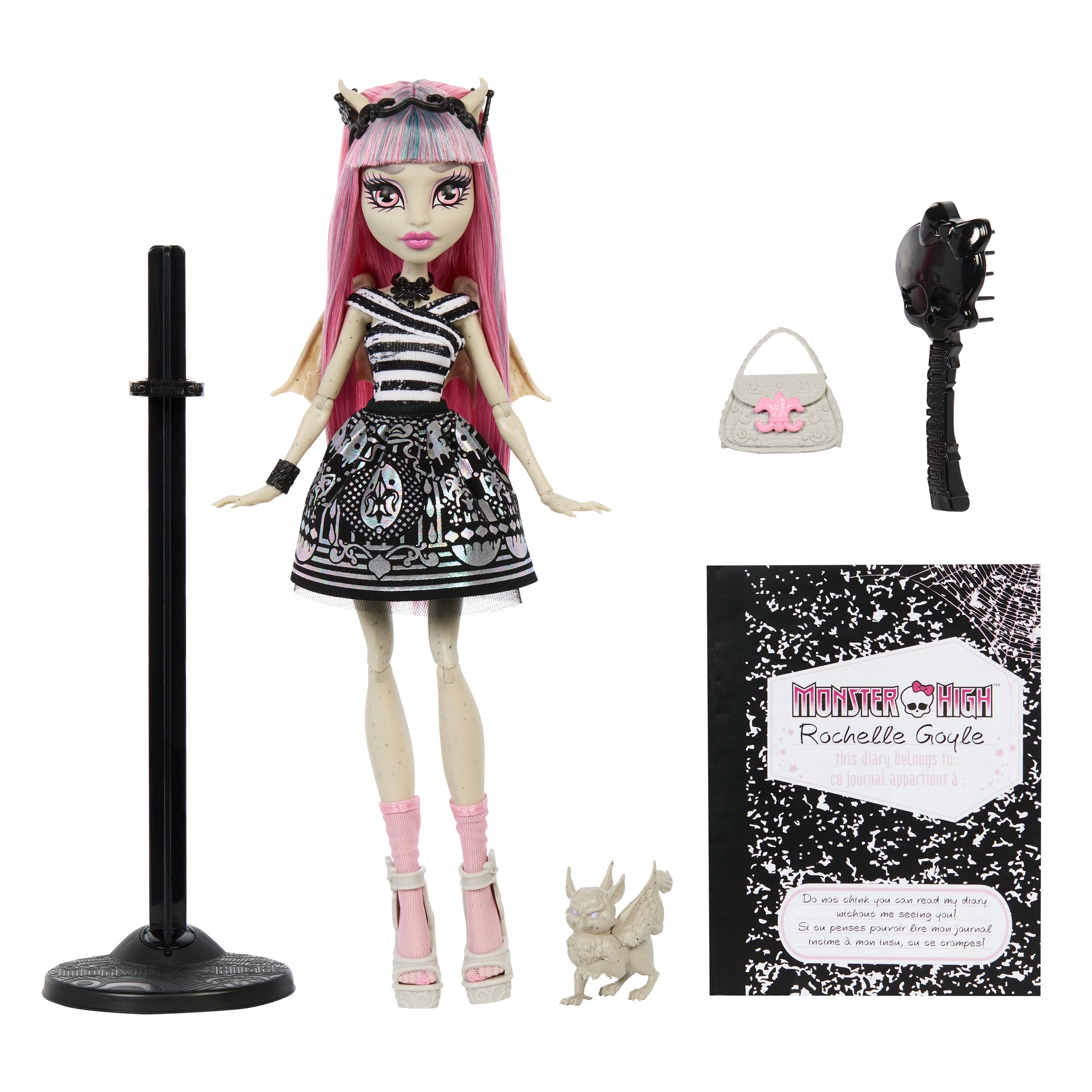 Monster High Collectible Doll Rochelle Goyle Reproduction JHK57 Manufacturer code JHK57