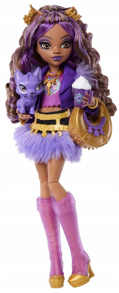Monster High DOLL Clawdeen Wolf pet Wolf Crescent Accessories Packaging status original