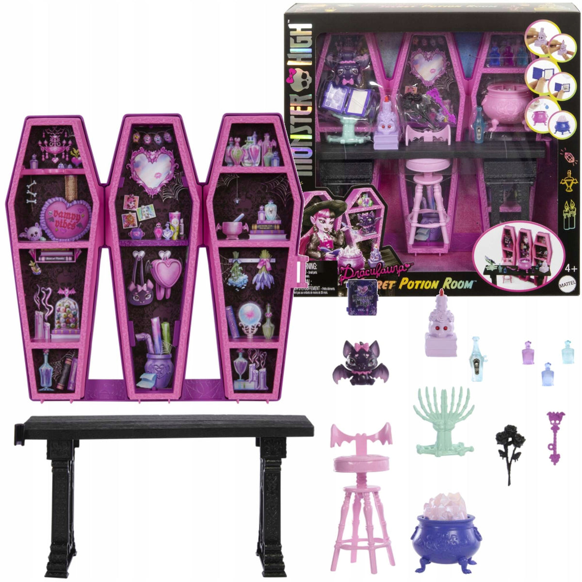 Monster High Secret Potion Room Draculaury Secret Room JBF15 Brand Mattel