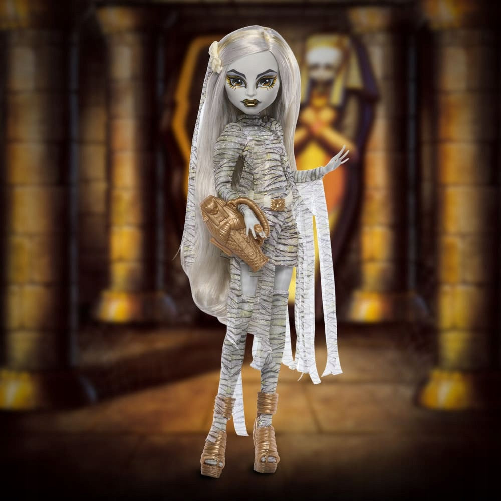 Monster High Skullector Mummy Collectible Doll JKM51 Brand Mattel