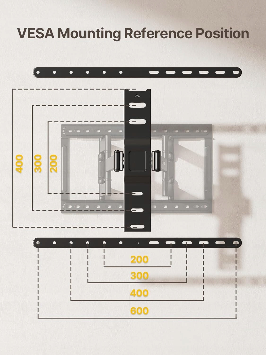 MontTEK Ultra Slim TV Mount for Most 43-90 Inch TVs Manufacturer code hw