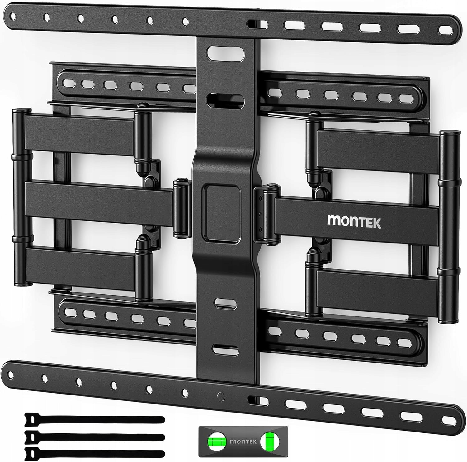MontTEK Ultra Slim TV Mount for Most 43-90 Inch TVs
