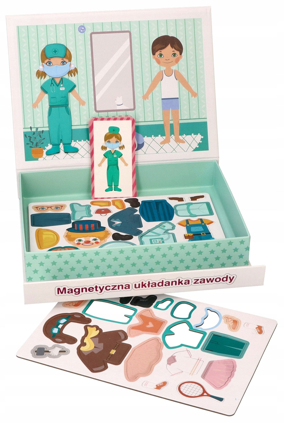 Montessori Magnetic Puzzle Competition AdamToys Toy for 3 Year Old Brand Adam Toys
