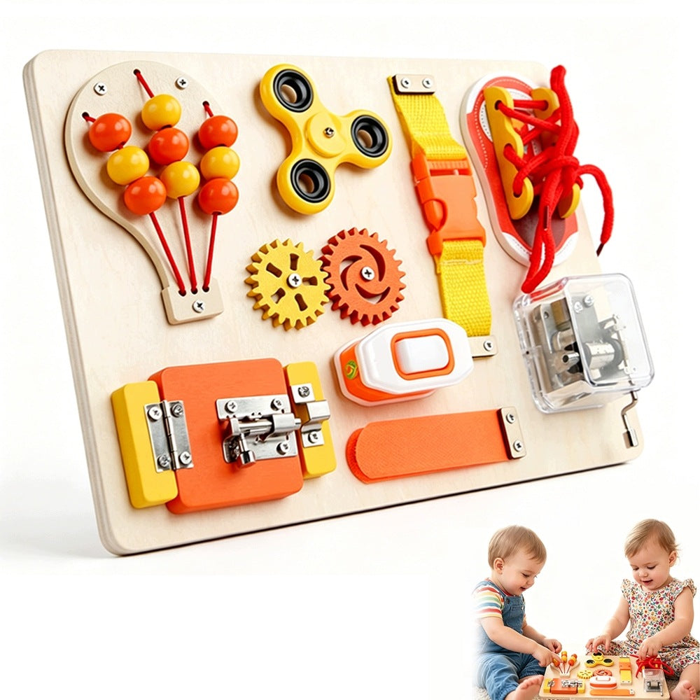 Montessori Sensory Manipulation Board Large XL FREEBIE
