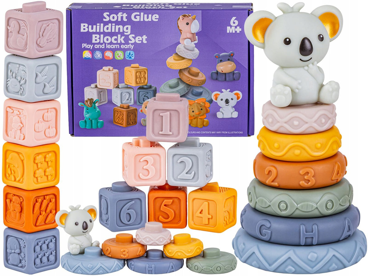 Montessori Toy Set for Baby 6-12 Months Sensory Toys Packaging status original