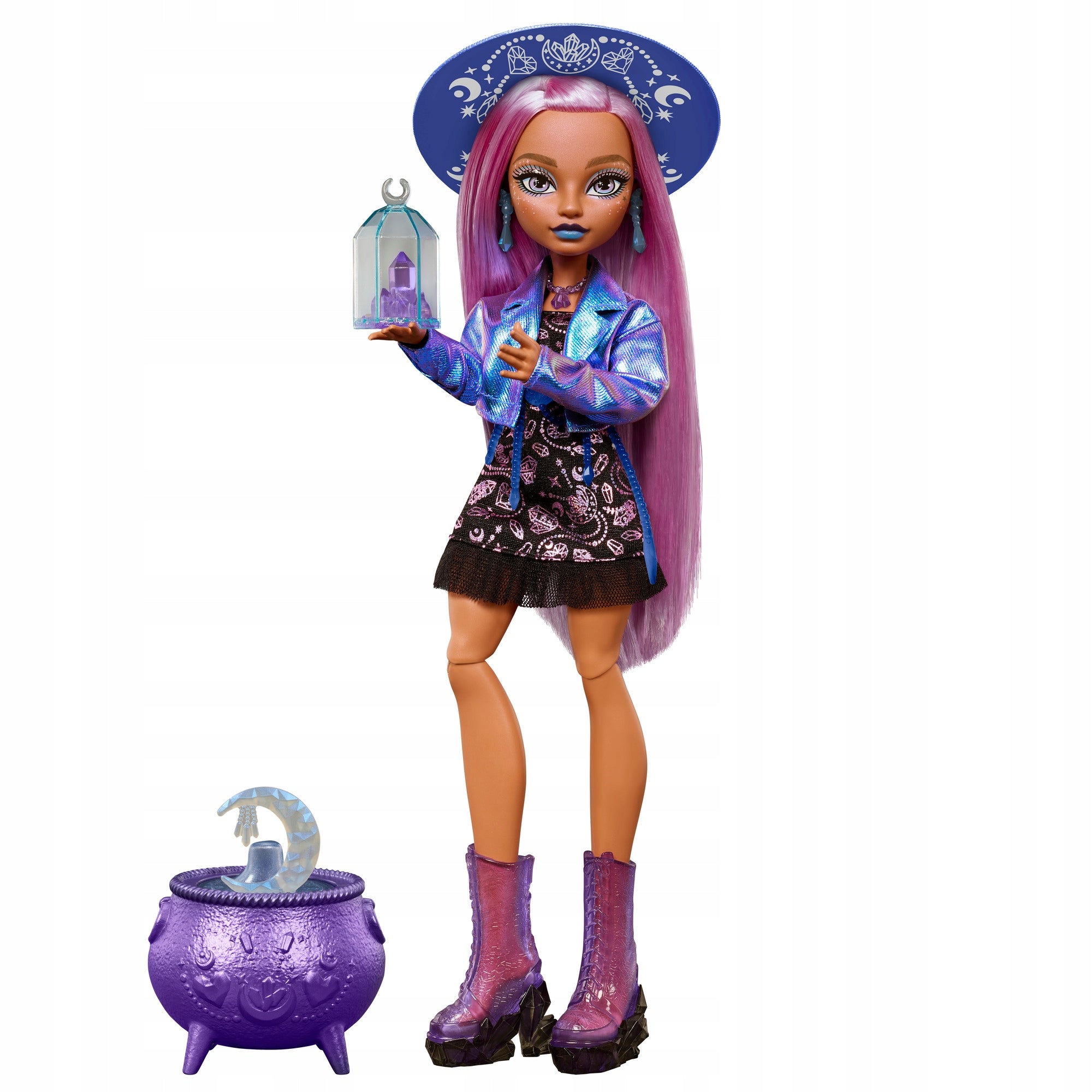 Moonspell Magic Monster High Layla Stone Witch Crystals Doll JMB90 Brand Monster High