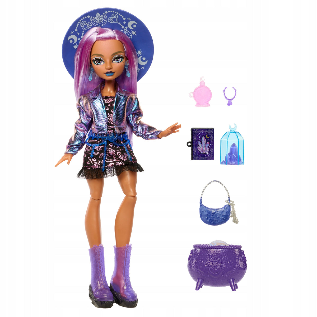 Moonspell Magic Monster High Layla Stone Witch Crystals Doll JMB90 Manufacturer code JMB90