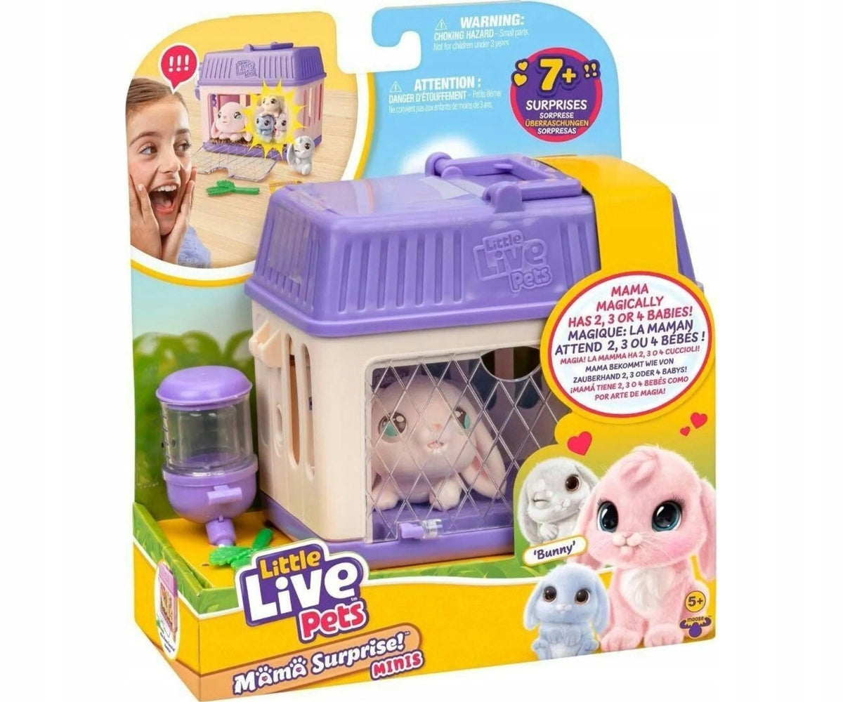 Moose 26625 Little Live Pets Mama Surprise Minis Bunny