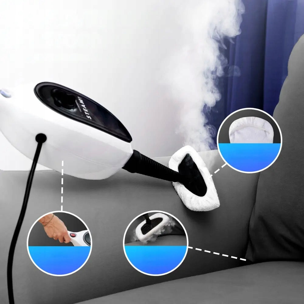 Mop Parowy STEAM-IT 1300W 15s 10 Akcesoriów Panele Podłogi Płytki Manufacturer code 063
