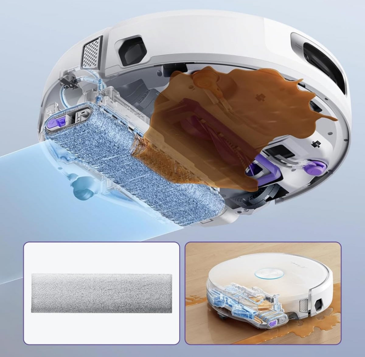 Mop mopping pad for Narwal Flow Manufacturer Idea Nord