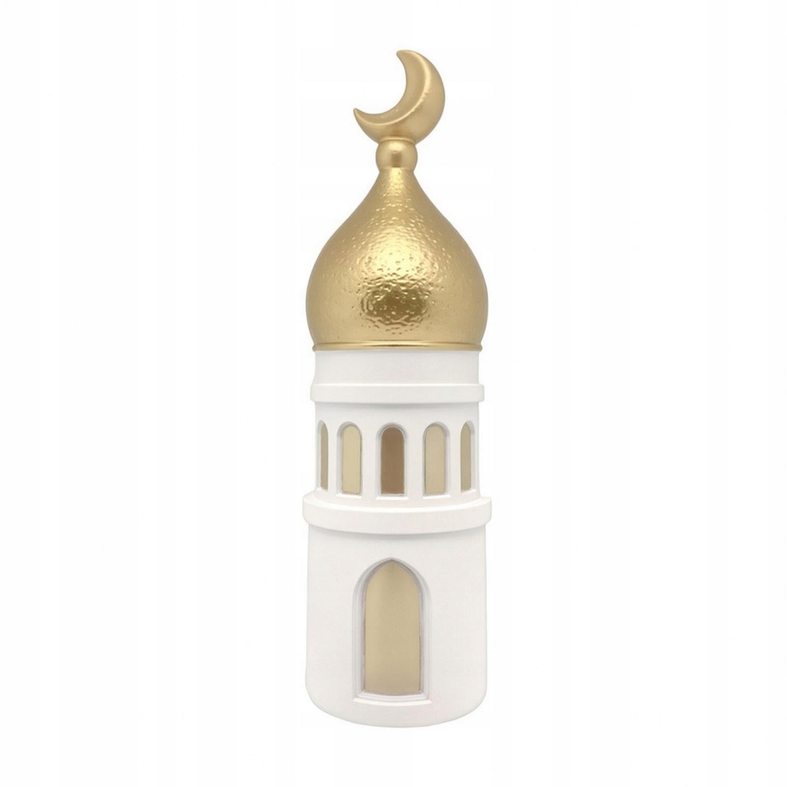 Mosque Decor with Crescent Moon Architectural Mosque Ornament Style D Medical device no