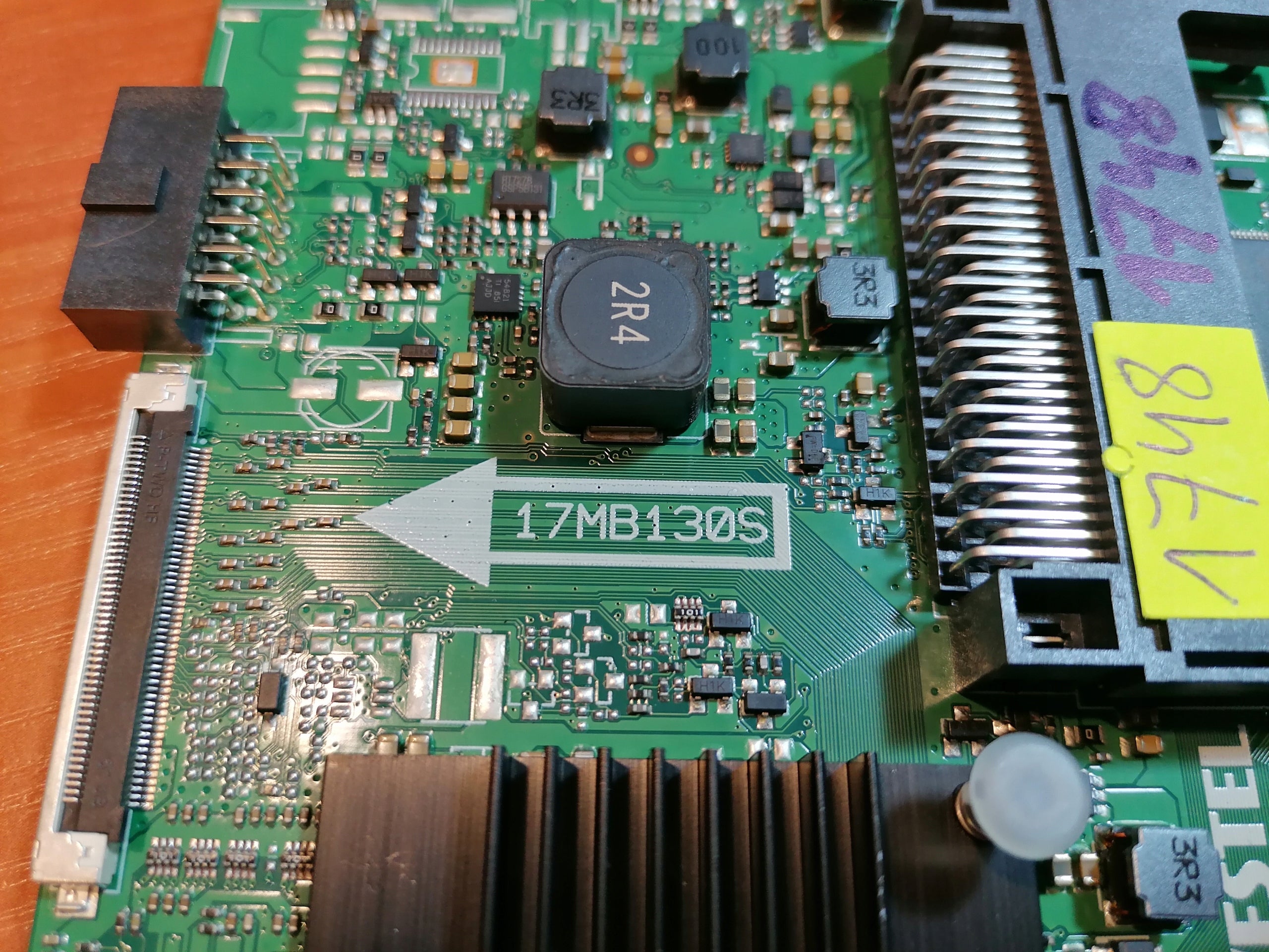 Motherboard 17MB130S 290817R1 JVC LT-43VUQ73I Manufacturer code 17MB130S 290817R1