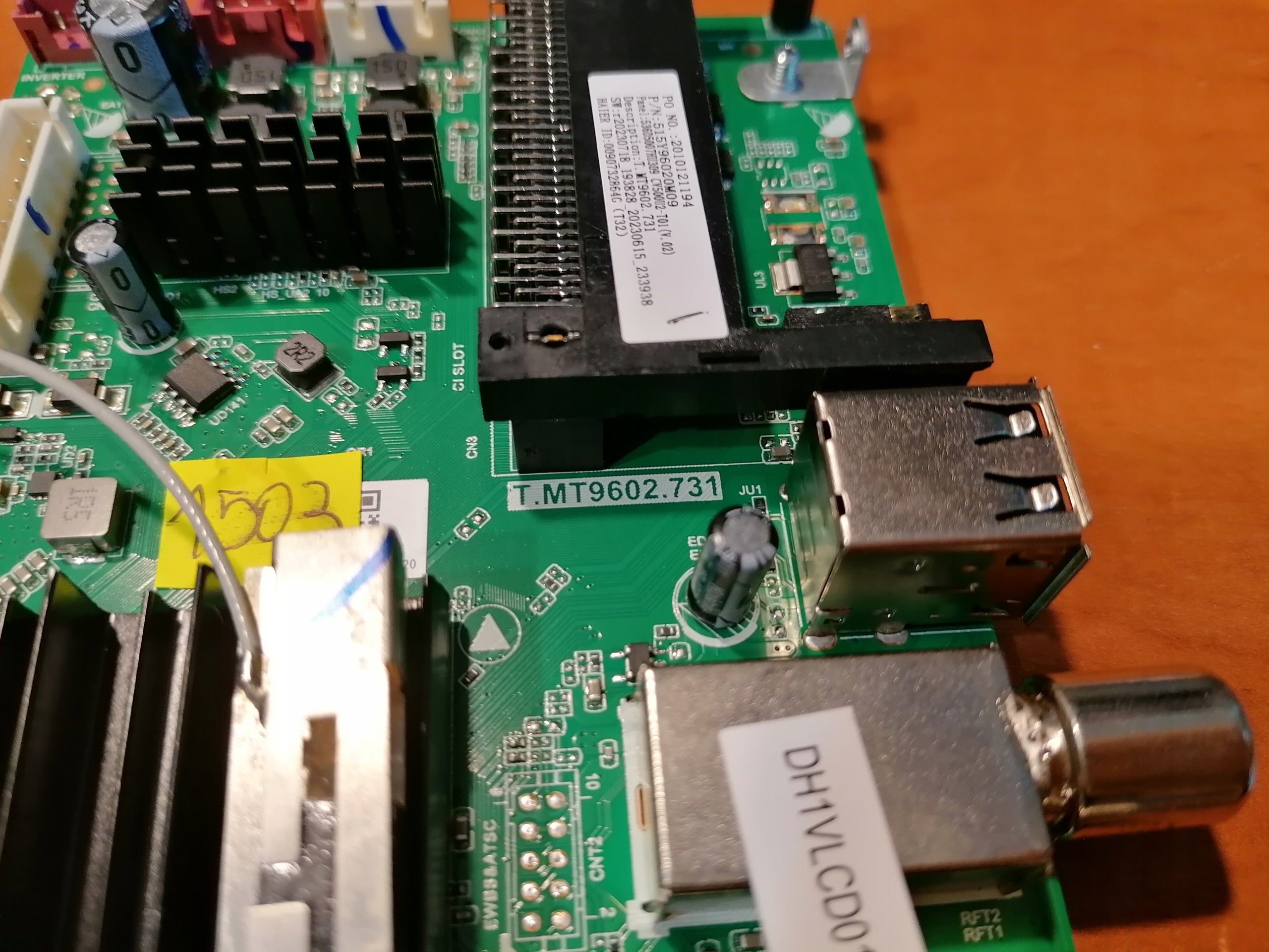 Motherboard T.MT9602.731 HAIER H50K702UG Manufacturer Haier