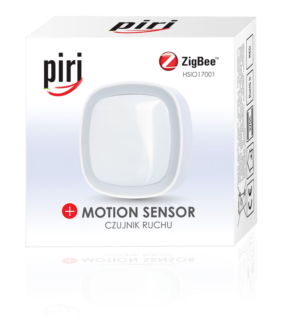 Motion sensor set of 3 PIR ZigBee TUYA Smart Manufacturer code HSIO17001