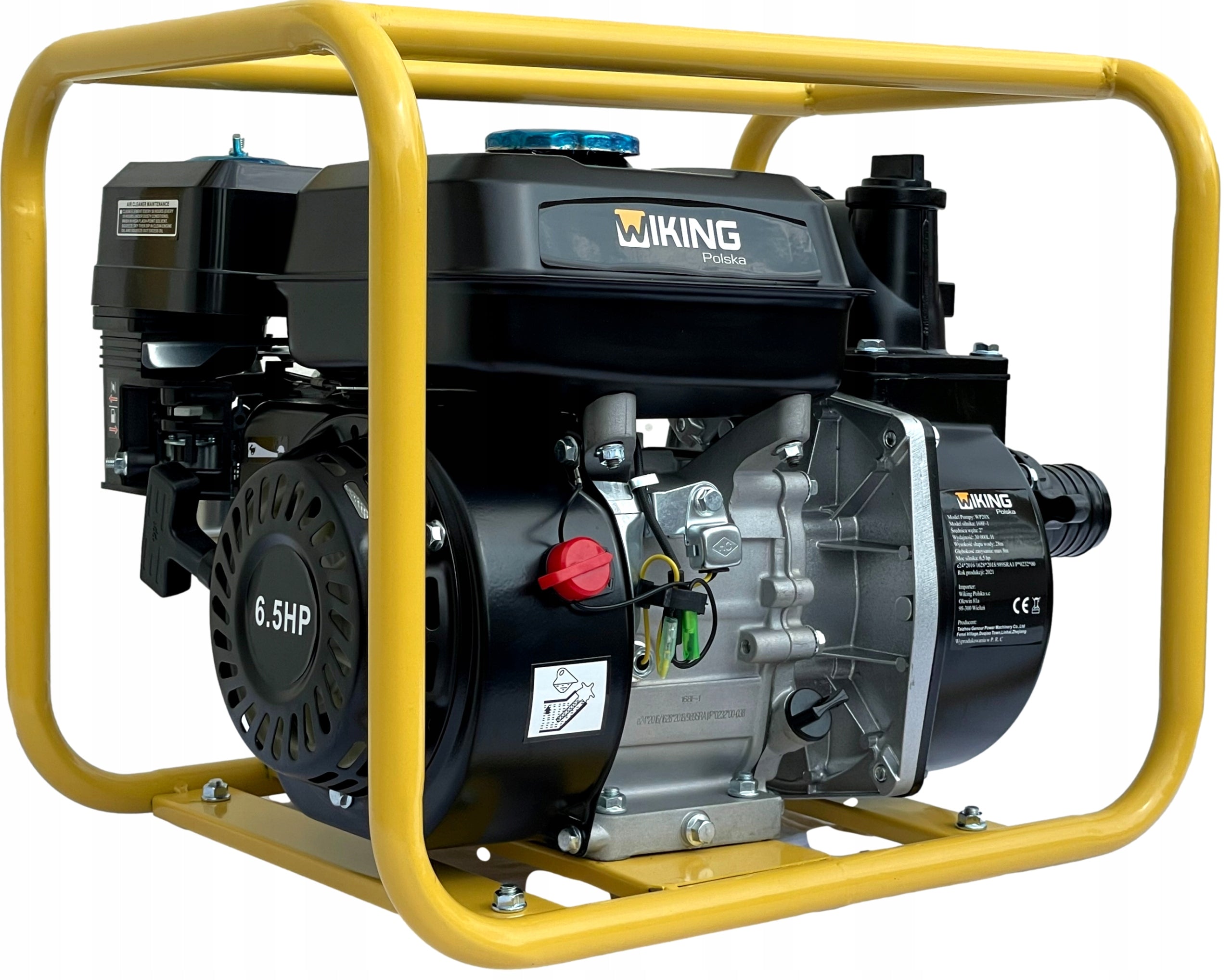 Motopump diesel pump 2" inches for water COMPANY VIKING Poland + hoses Manufacturer no brand