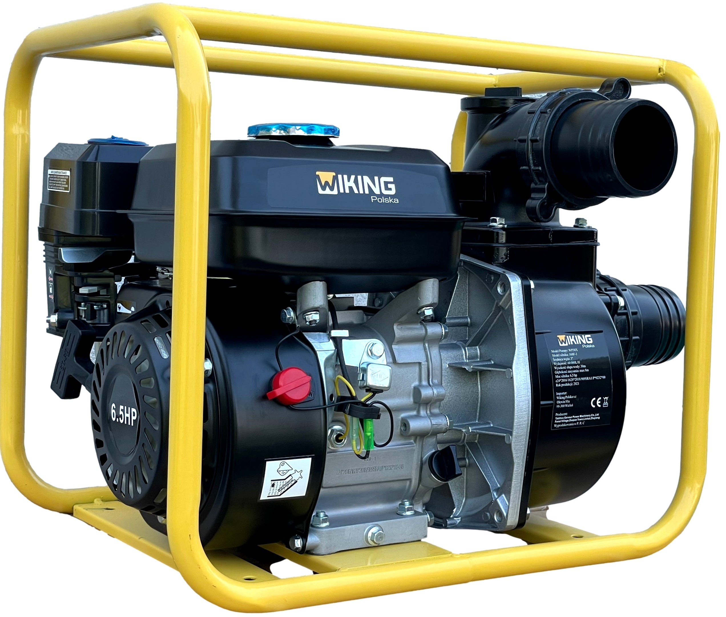 Motopump diesel pump 3" inch 75mm for water COMPANY VIKING Poland Engine power 4800 W