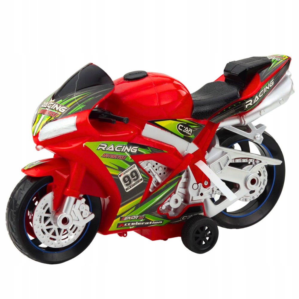 Motor Racing Chaser Drive Light Sounds Red Lean Toys Brand LEAN Toys