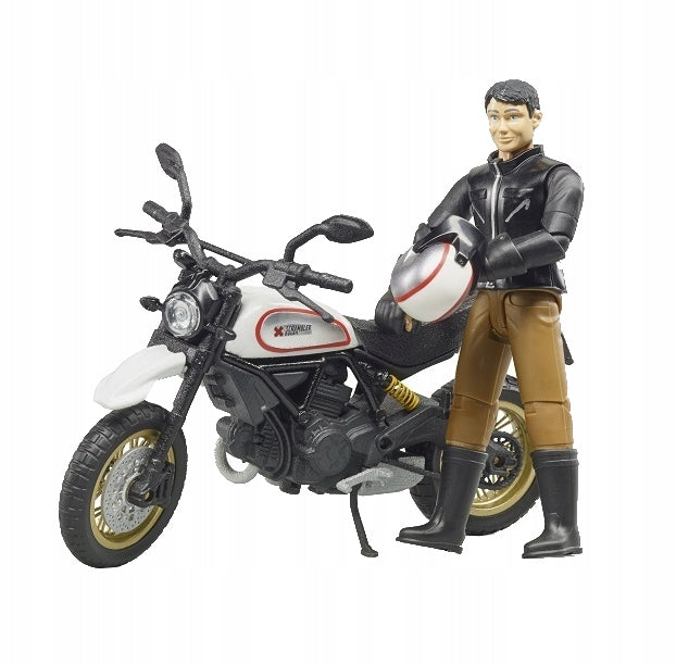 Motorcycle Ducati Desert Sled with driver Bruder 63051 EAN (GTIN) 4001702630515