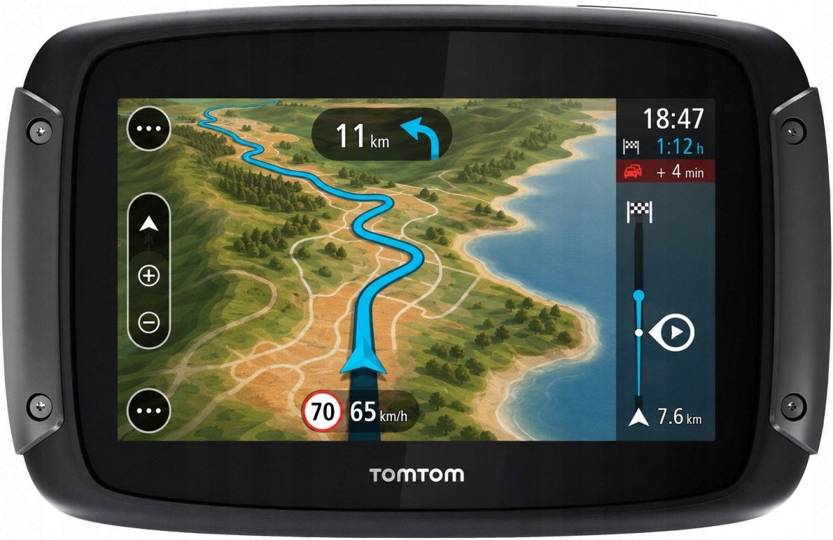 Motorcycle Navigation TomTom Rider 50 4.3 inch Maps Europe Wi-Fi Bluetooth