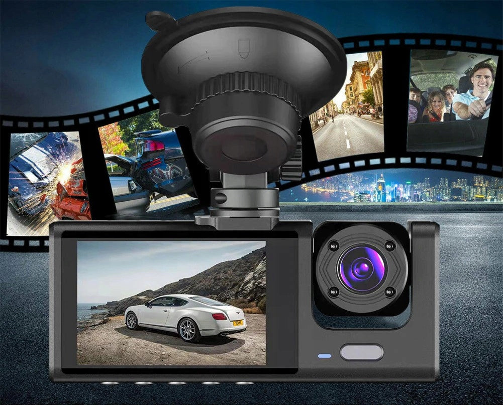 Motorcycle Recorder Front And Rear Dual HD Camera IP67+32G Recording quality SD/VGA (640 x 480) HD (1280 x 720)