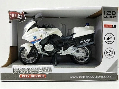 Motorcycle police light sound