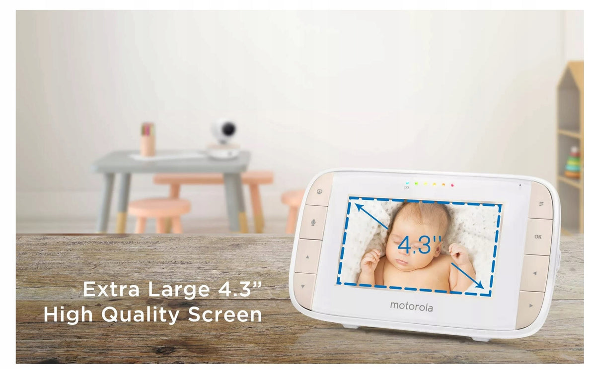 Motorola MBP44 Digital Nanny Audio and Video 4,3'' Brand Motorola
