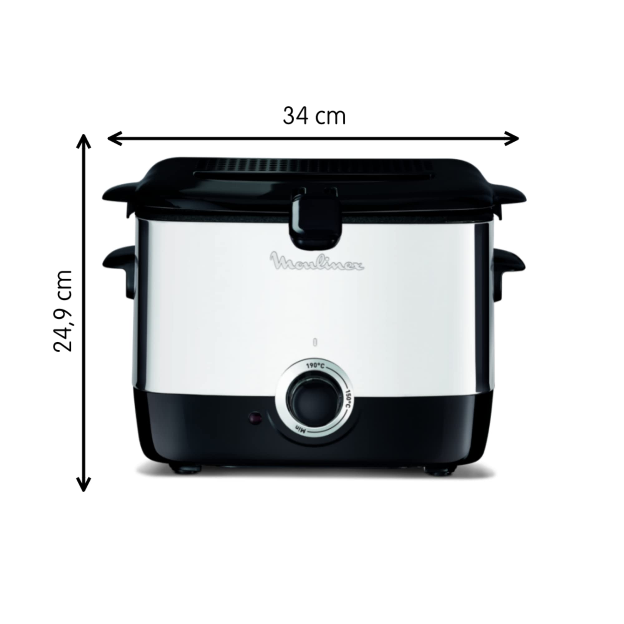 Moulinex AF220010 Fryer Mini 1L stainless steel silver Brand Moulinex