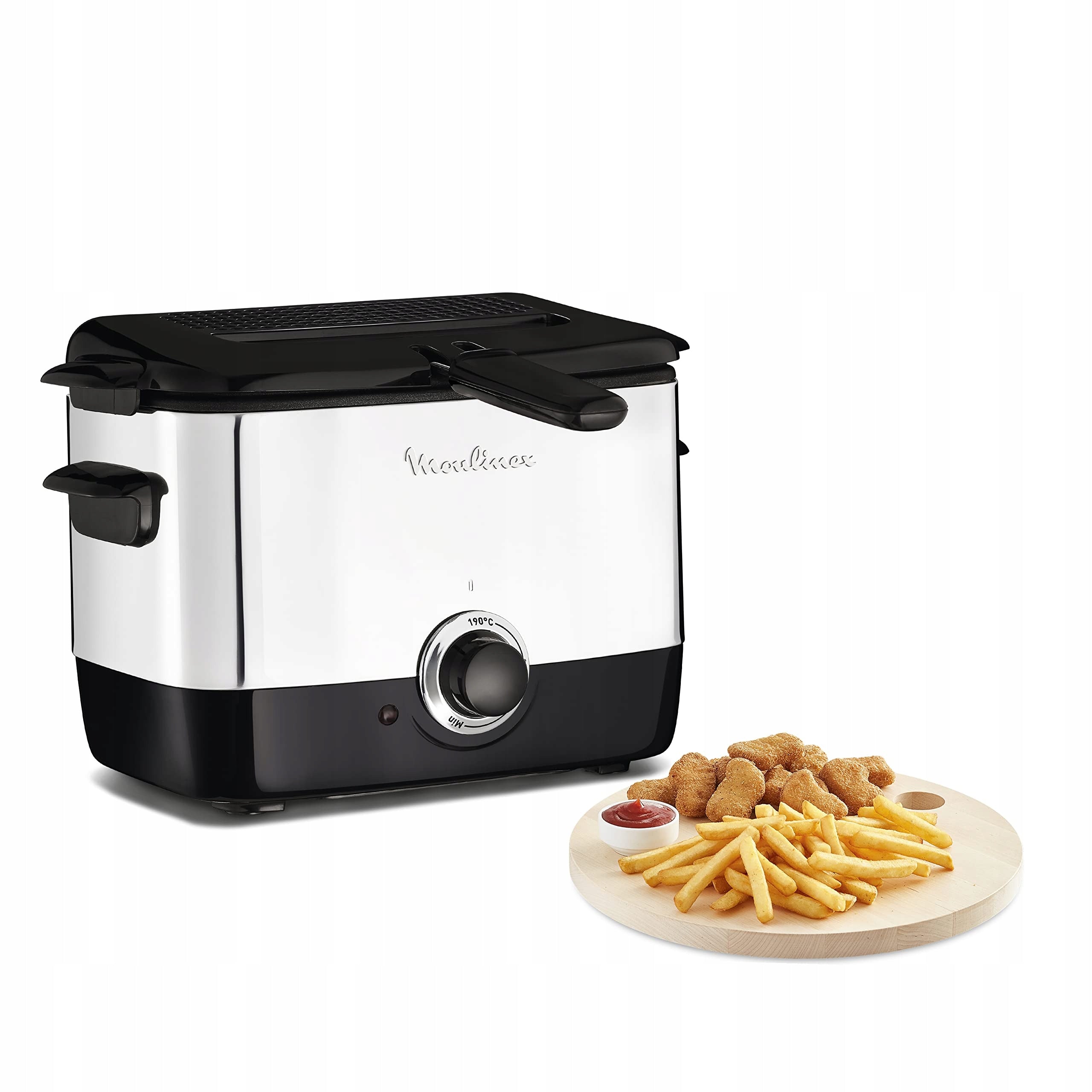 Moulinex AF220010 Fryer Mini 1L stainless steel silver
